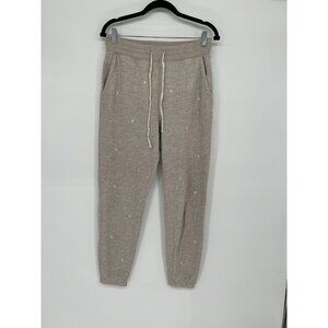 Rails Kingston Heather Brown Embroidered Stars Pants Joggers size M